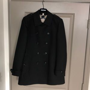 Burberry Brit Double Breasted Peacoat